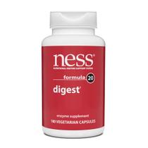 Suplemento digestivo NESS Multi-Enzimas 180 cápsulas