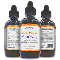Suplemento Dirobi Mimi's Miracle Minerals Ácido Fúlvico 120 mL Suplemento Dirobi Mimi's Miracle Minerals Ácido Fúlvico 120 mL