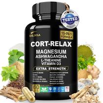 Suplemento DLNIA Super Calm Cortisol com glicinato de magnésio