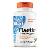 Suplemento Doctor's Best Fisetin com Novusetin 100mg 30 comprimidos