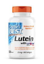 Suplemento Doctor's Best Lutein Lutemax 20 mg 180 cápsulas gelatinosas