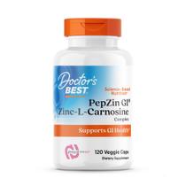 Suplemento Doctor's Best PepZin GI - Suporte Digestivo - 120 Cápsulas