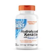 Suplemento Doctor's Best Queratina Hidrolisada Keraglo 500mg