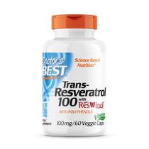 Suplemento Doctor's Best Trans-Resveratrol 100 mg 60 cápsulas
