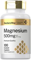 Suplemento Doctor's Way Magnésio 500 mg 100 cápsulas