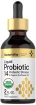 Suplemento Doctor's Way Probiótico Líquido 59 ml Orgânico