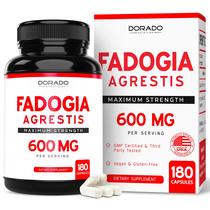 Suplemento Dorado Nutrition Fadogia Agrestis 600mg - 180 Cápsulas Suplemento Dorado Nutrition Fadogia Agrestis 600mg - 180 Cápsulas