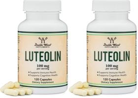 Suplemento Double Wood Luteolina 100 mg 120 cápsulas Pack com 2 Suplemento Double Wood Luteolina 100 mg 120 cápsulas Pack com 2