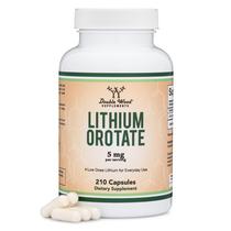 Suplemento Double Wood Supplements Orotate 5mg 210 Cápsulas