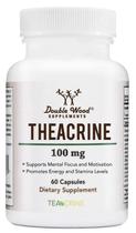 Suplemento Double Wood Supplements Theacrine 100mg 60 cápsulas Suplemento Double Wood Supplements Theacrine 100mg 60 cápsulas