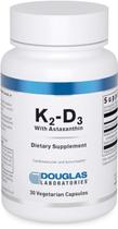 Suplemento Douglas Laboratories K2-D3 com Astaxantina 30 cápsulas Suplemento Douglas Laboratories K2-D3 com Astaxantina 30 cápsulas