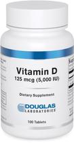 Suplemento Douglas Laboratories Vitamina D3 5.000 UI 100 comprimidos