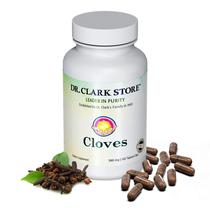 Suplemento Dr. Clark Store Cravos Vegetarianos 500 mg 102 cápsulas