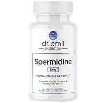 Suplemento DR. EMIL NUTRITION Espermidina 5 mg com 20 mg de tiamina Suplemento DR. EMIL NUTRITION Espermidina 5 mg com 20 mg de tiamina