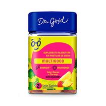 Suplemento Dr. Good Multigood Abacaxi e Morango 30 Gomas