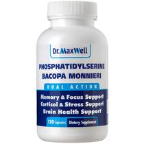 Suplemento Dr. Maxwell Fosfatidilserina e Bacopa Monnieri 300 mg