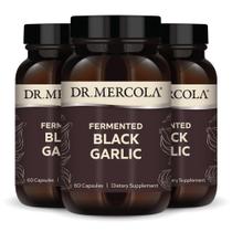 Suplemento Dr. Mercola Alho Preto Fermentado 180 Cápsulas