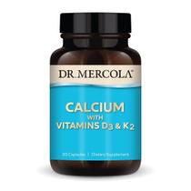 Suplemento Dr. Mercola Calcium com vitaminas D3 e K2 30 cápsulas Suplemento Dr. Mercola Calcium com vitaminas D3 e K2 30 cápsulas