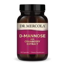 Suplemento Dr. Mercola D-Mannose e Cranberry - 60 Cápsulas