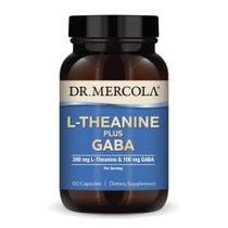 Suplemento Dr. Mercola L-Teanina Plus GABA 60 cápsulas Suplemento Dr. Mercola L-Teanina Plus GABA 60 cápsulas