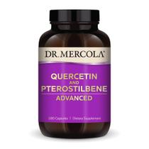 Suplemento Dr. Mercola Quercetina e Pterostilbeno 500 mg 180 cápsulas