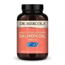 Suplemento Dr. Mercola Wild Caught Alaskan Salmon Oil 90 cápsulas