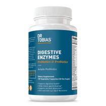 Suplemento Dr. Tobias, Enzimas Digestivas, Prebióticos, Probióticos, 120 Cápsulas