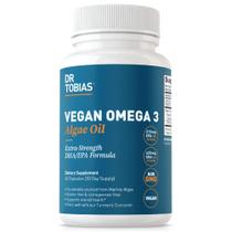Suplemento Dr. Tobias Óleo de Algas Omega 3 Vegan 60 Cápsulas