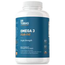 Suplemento Dr. Tobias Omega 3 Óleo de Peixe 2000 mg Tripla Força Suplemento Dr. Tobias Omega 3 Óleo de Peixe 2000 mg Tripla Força