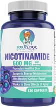 Suplemento Dr. Valerie Nelson Nicotinamida 500 mg - 120 cápsulas
