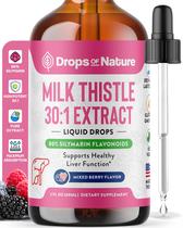Suplemento Drops Drops Of Nature Milk Thistle 80% Silimarina 60mL