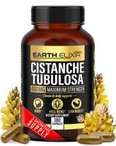 Suplemento Earth Elixir Cistanche Tubulosa 400 mg 180 cápsulas Suplemento Earth Elixir Cistanche Tubulosa 400 mg 180 cápsulas