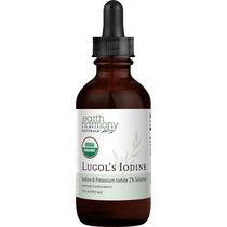 Suplemento Earth Harmony Naturals Lugol's Iodo 2% 60mL