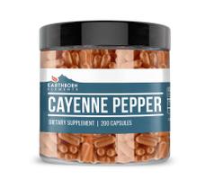 Suplemento Earthborn Elements Pimenta Cayena - 200 Cápsulas Suplemento Earthborn Elements Pimenta Cayena - 200 Cápsulas