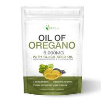Suplemento EILTEAU de óleo de orégano com óleo de semente preta 6000mg