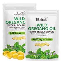 Suplemento ELBBUB Aceite de Orégano con Aceite de Comino Negro 120 Cápsulas Blandas