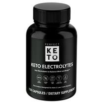 Suplemento eletrolítico Perfect Keto Electrolytes 120 cápsulas Suplemento eletrolítico Perfect Keto Electrolytes 120 cápsulas