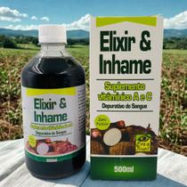 Suplemento Elixir de Inhame Zero Açúcar 500ml Vitaminas A e C Suplemento Elixir de Inhame Zero Açúcar 500ml Vitaminas A e C