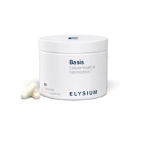 Suplemento ELYSIUM Basis NAD+ 250mg com Pterostilbeno 50mg - 60 Cápsulas