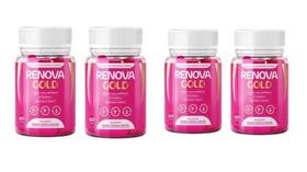 Suplemento em cápsula Naturais Suplementos Renova Gold vitaminas e minerais Renova Gold em frasco 60 un
