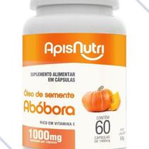 Suplemento Em Cápsulas Apisnutri Óleo De Semente De Abóbora 1000mg 60 Minerais/vitaminas Em Pote