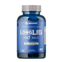 Suplemento em Cápsulas Long Lib Genisis - 60 Unidades
