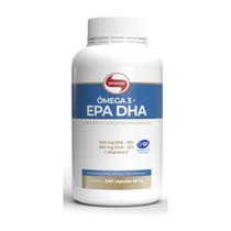 Suplemento em cápsulas Ômega 3-EPA DHA omega 3 em pote com 60 120 ou 240 Cápsulas Vitafor Suplemento em cápsulas Ômega 3-EPA DHA omega 3 em pote com 60 120 ou 240 Cápsulas Vitafor