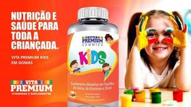 Suplemento Em Gomas Vita Premium Gumies Kids Vitamina Infantil (gummy) Minerais/vitaminas Em Pote De 240g 60 Un