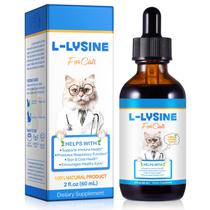 Suplemento em gotas de L-lisina CFXYHNOX 60 ml sabor frango Suplemento em gotas de L-lisina CFXYHNOX 60 ml sabor frango