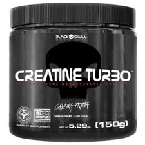 Suplemento em pó Black Skull Creatine Turbo Creatina Turbo pote de 150g