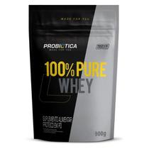 Suplemento em Pó Concentrado 100% Pure Whey Proteínas Refil 900g - Probiotica