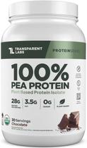 Suplemento em pó de proteína Transparent Labs Proteína de Ervilha 30 porções Suplemento em pó de proteína Transparent Labs Proteína de Ervilha 30 porções