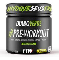 Suplemento Em Pó Ftw Diabo Verde Pre Treino Pre Workout 150g