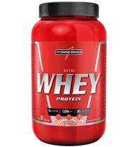 Suplemento em Pó Nutri whey Protein Para Ganho de Peso Morango 900g Pote - Integralmedica